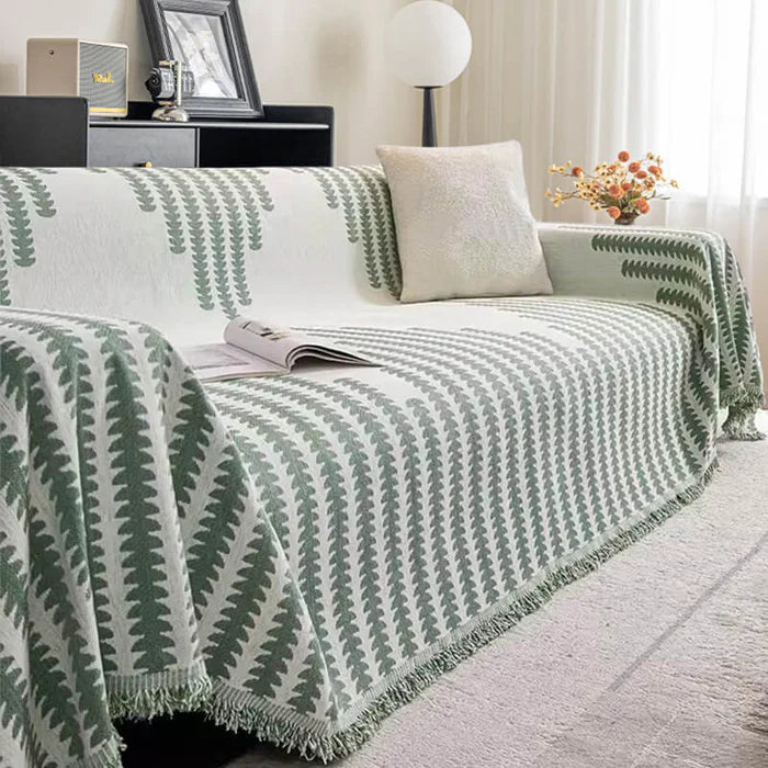 Housse de Canapé Jasmin en Chenille avec Bouclier Anti-Taches & Anti-Odeurs + 4 Cadeaux